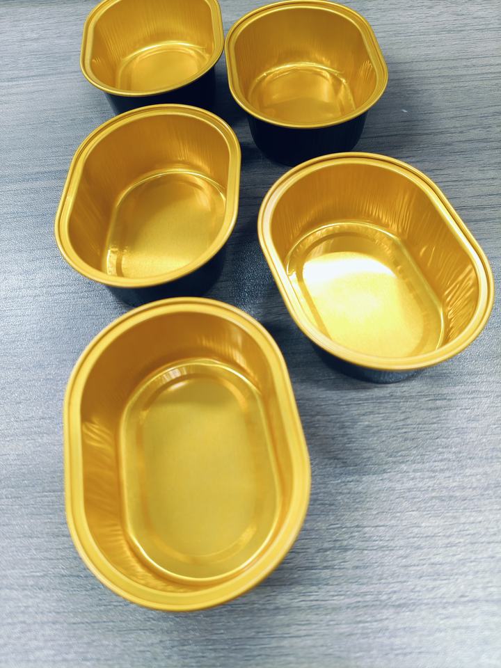 68ml Eco-Friendly Aluminum Foil Cup for Baking, Storage & Freezing