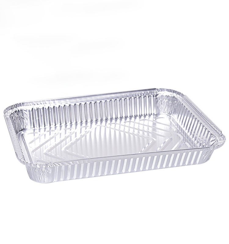 Eco-Friendly 4LB Aluminum Foil Cookie Baking Tray - Disposable Food Packaging
