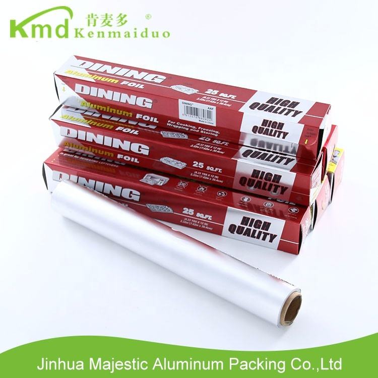 Embossed Aluminum Foil Roll 30cm x 5m – 8011 Alloy, Eco-Friendly