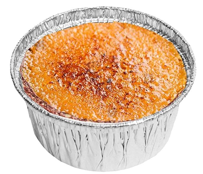 80ml Disposable Aluminum Foil Container with PET Lid for Cake
