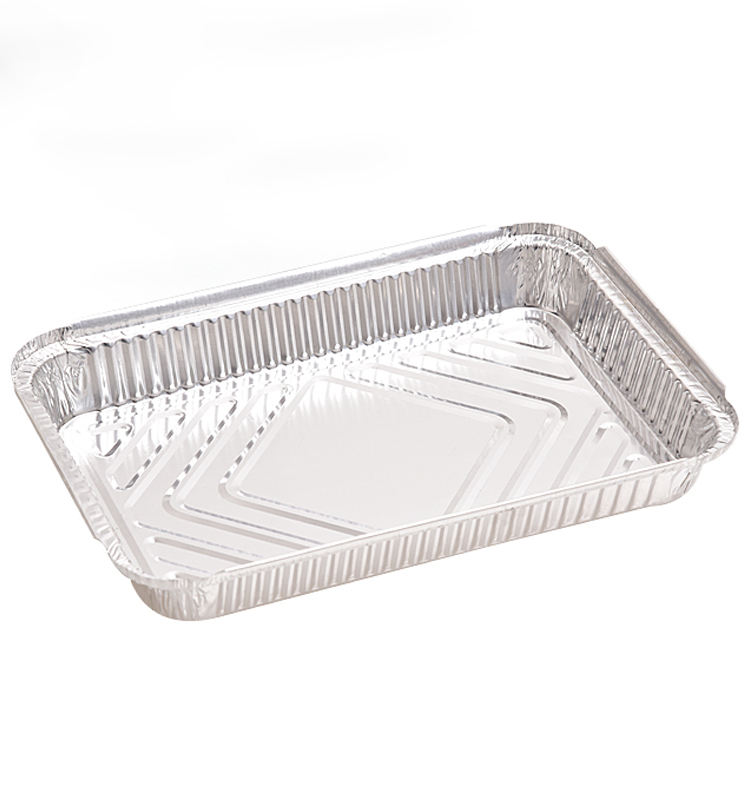 Eco-Friendly 4LB Aluminum Foil Cookie Baking Tray - Disposable Food Packaging