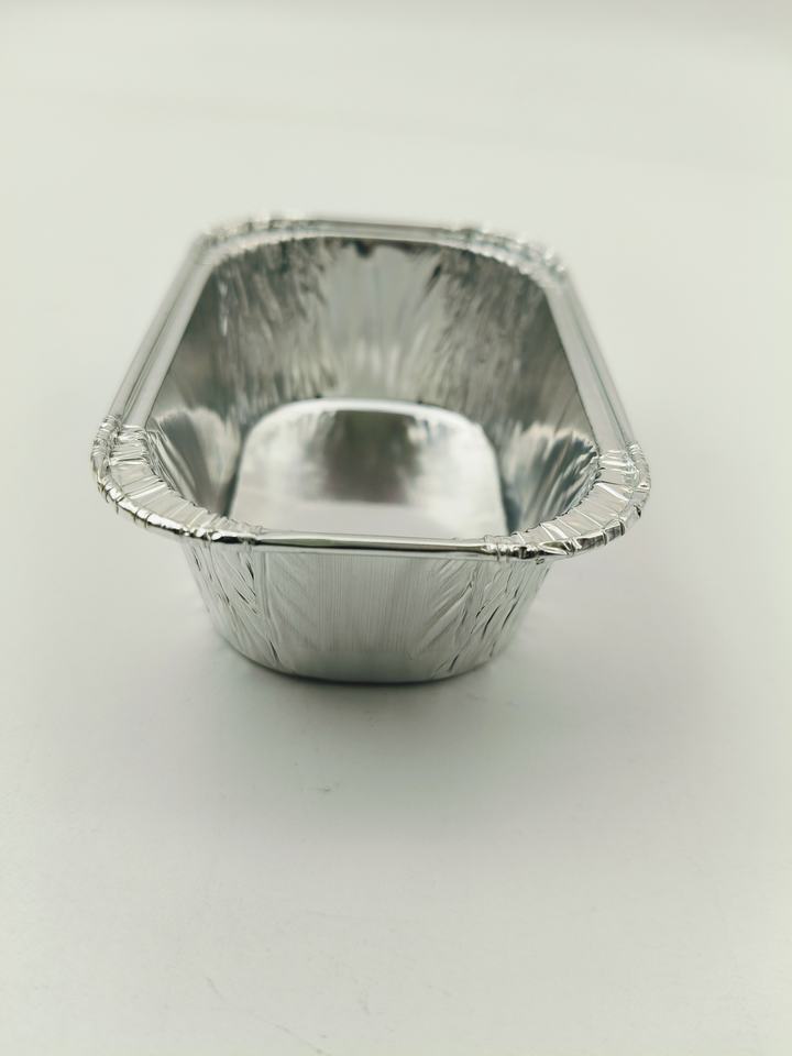 Disposable Mini Loaf Tin Pans with Lids – Eco-Friendly Aluminum Foil Baking Cups