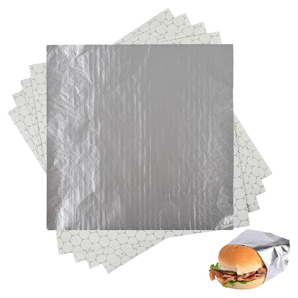 Eco-Friendly Insulated Aluminum Foil Sandwich Wrap Paper for Food Packaging