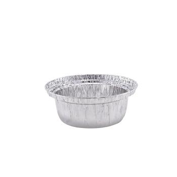 80ml Disposable Aluminum Foil Container with PET Lid for Cake