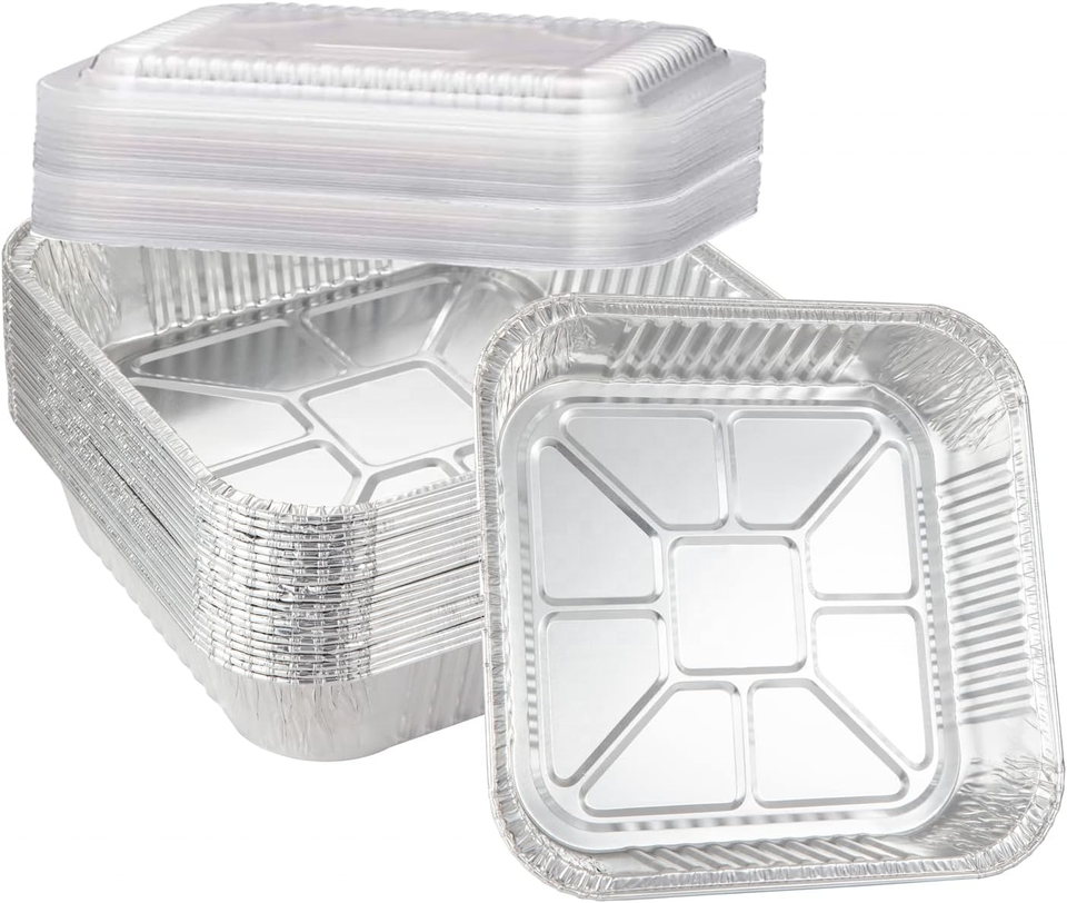 Eco-Friendly Aluminum Foil Container 1400ml/1700ml with Lids