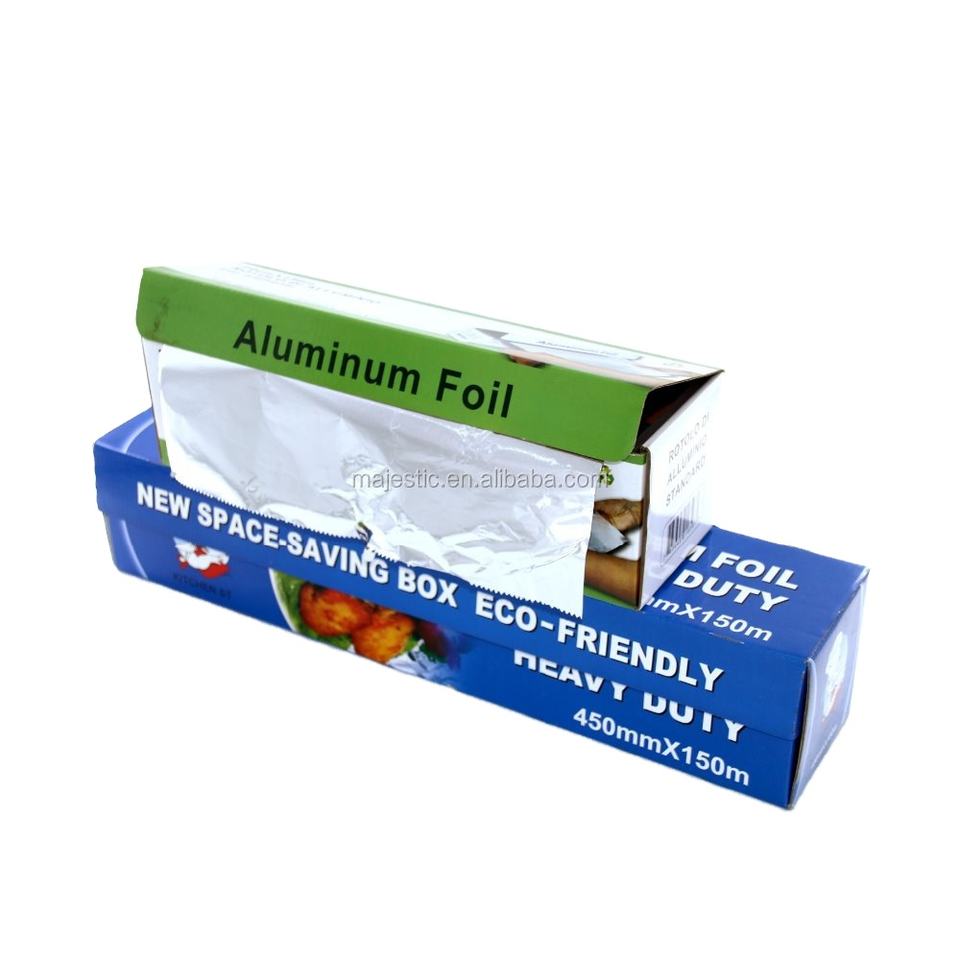 Embossed Aluminum Foil Rolls for Food Packaging - Direct from Manufacturer