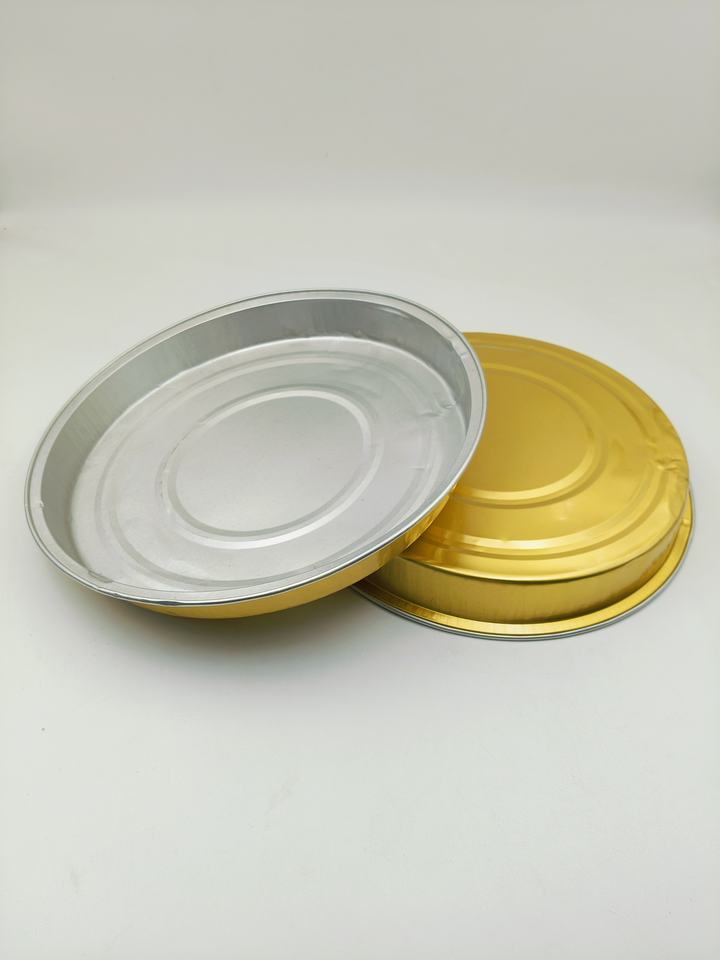 Heart-Shaped Aluminum Foil Baking Cups – Eco-Friendly Disposable Party Trays