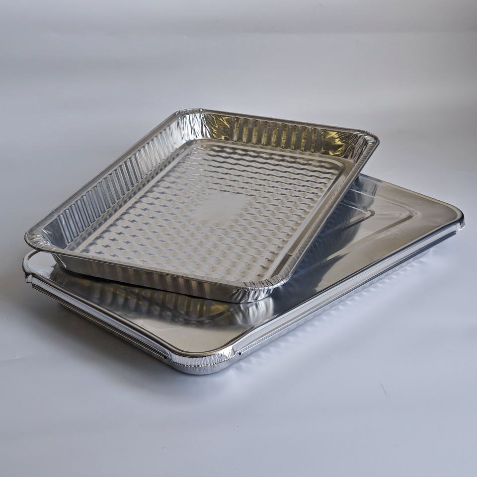 Heavy Duty Full Size Aluminum Foil Steam Table Pan 21x13 Disposable Baking Tray