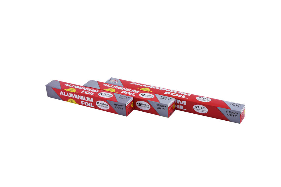 Embossed Aluminum Foil Roll 30cm x 5m – 8011 Alloy, Eco-Friendly
