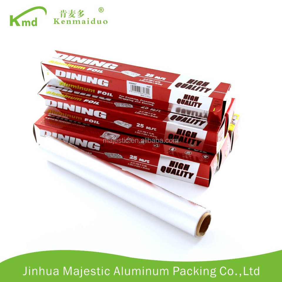 Embossed Aluminum Foil Rolls for Food Packaging - Direct from Manufacturer