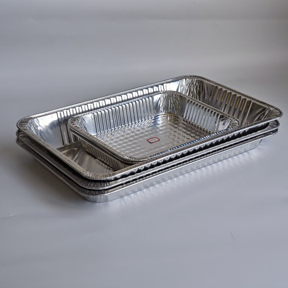 Heavy Duty Full Size Aluminum Foil Steam Table Pan 21x13 Disposable Baking Tray