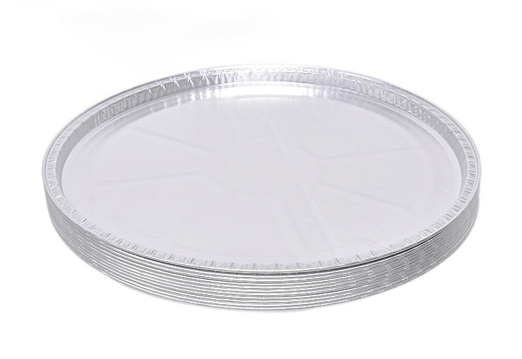 Premium Round Aluminum Foil Pizza Pan - Eco-Friendly Baking Container