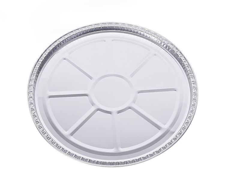 Premium Round Aluminum Foil Pizza Pan - Eco-Friendly Baking Container