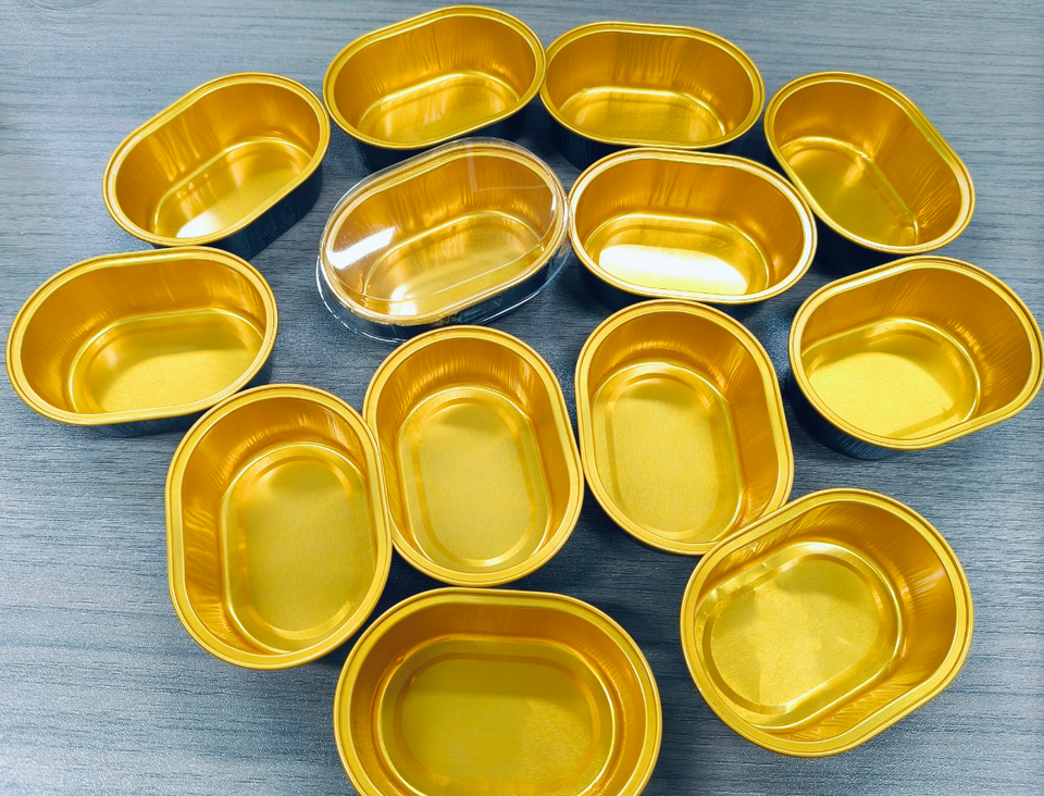 68ml Eco-Friendly Aluminum Foil Cup for Baking, Storage & Freezing