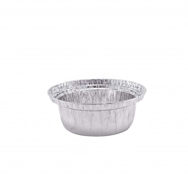 80ml Disposable Aluminum Foil Container with PET Lid for Cake