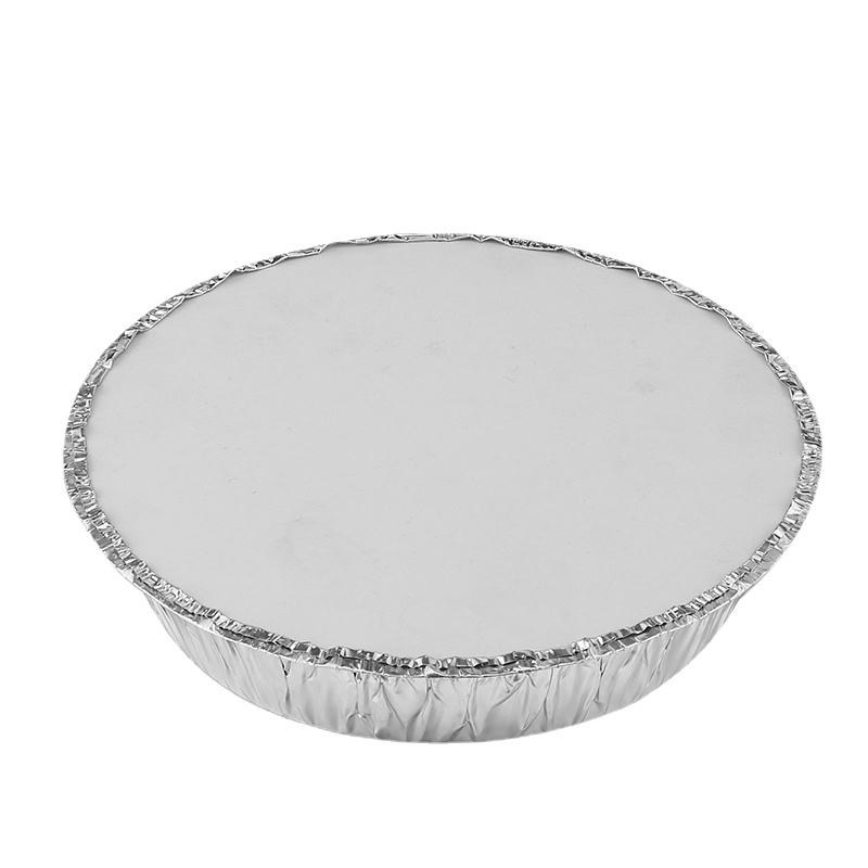 7/8/9 Inch Round Aluminum Foil Pans with Clear Plastic Dome Lids – Oven Safe, Freezer Safe for Hot & Cold Food