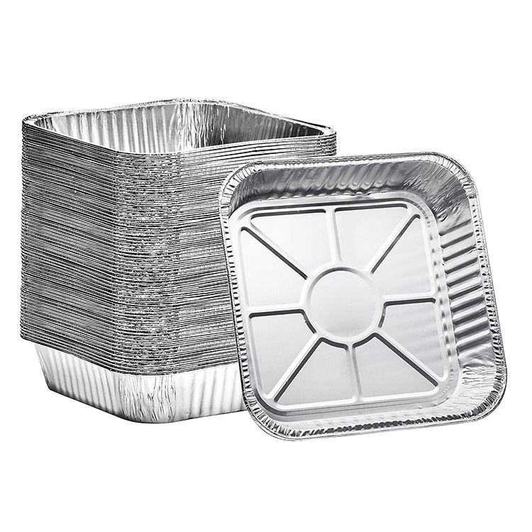 Heavy Duty Aluminum Foil Takeaway Containers with Lids - Oven & Freezer Safe, Eco-Friendly