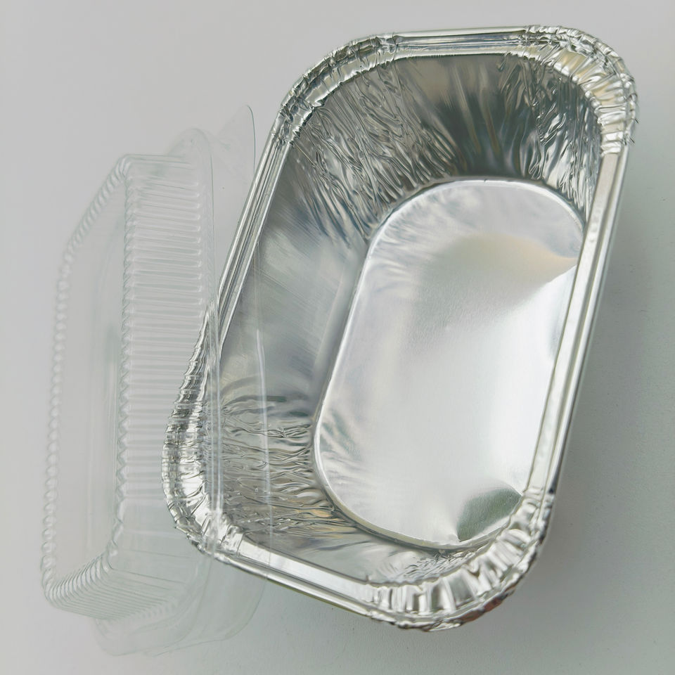 Disposable Mini Loaf Tin Pans with Lids – Eco-Friendly Aluminum Foil Baking Cups