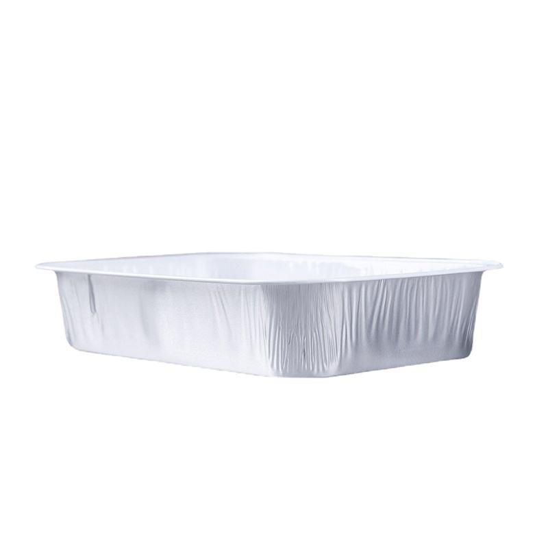 350ml Aluminum Foil Food Container for Airline Catering - Disposable & Eco-Friendly