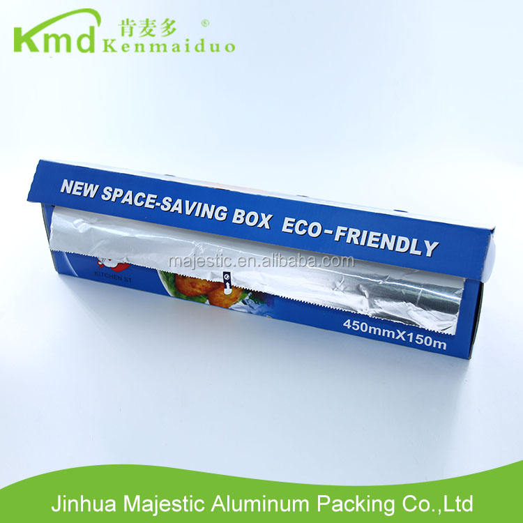 Embossed Aluminum Foil Rolls for Food Packaging - Direct from Manufacturer