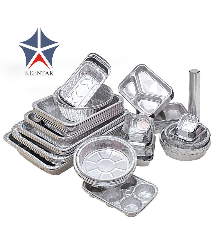 80ml Mini Aluminum Foil Muffin Cups - Eco-Friendly Disposable Baking Liners