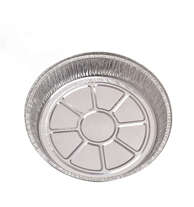7/8/9 Inch Round Aluminum Foil Pans with Clear Plastic Dome Lids – Oven Safe, Freezer Safe for Hot & Cold Food