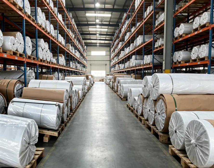 Aluminum coil raw materials warehouse